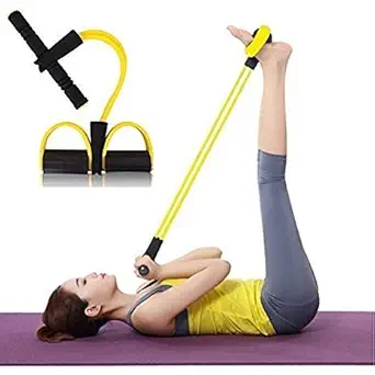 Famous Quality Tummy Trimmer Ab Exerciser for Men and Women Waist Trimming, Bicep, Body Toner Exercise Equipment for Home (Multi color)