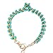 Price comparison product image CanVivi Adjustable Nature Animal Green Dragonfly Bracelet Alloy Plating Imitation Emerald Hand Jewelry