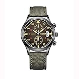 LLLS Men Fashion Sport Analogue Quartz Uhren Business Casual Waterproof Classic Men Uhren Chronograph Kalender