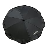 Gesslein 805178000 Sonnenschirm, Universalhalterung, Rund oder Ovalrohr, schwarz