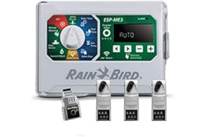 RAIN BIRD Rain-Bird Controller Indoor Outdoor Lawn Irrigation Sprinkler Timer ESPME3 (+ WiFi + 3 Modules)