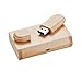 Produktbild Massivholz High Speed USB 2.0 Flash Drive Speicher Stick Daten Speicher Stick Daumen Disk mit Holzbox 32 GB
