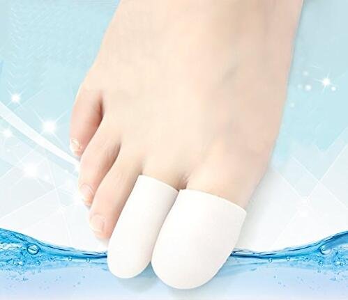 2 Stück Silikon Zehenspreizer für Fuß Hühneraugen Entferner Und reduzieren Blasenbildung und Hornhaut Fuß entzündeten Fußballen Schmerzlinderung und Hammer Zehen Foot Care Tools weiß - 7