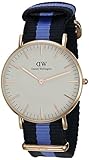 Daniel Wellington Damen-Armbanduhr Classic Swansea Lady Analog Quarz Nylon 0504DW