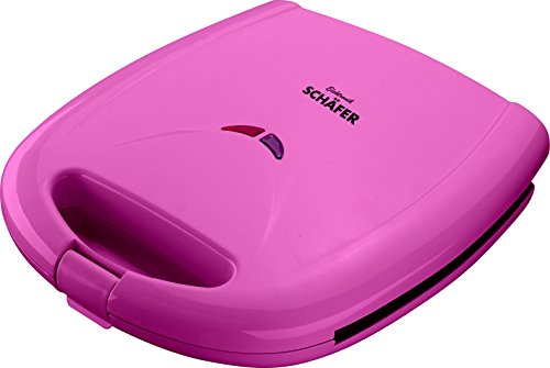 Schäfer Kontakt-Grill Sandwichtoaster Multi-Grill Pink