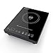 Produktbild Koios Induktionskochfeld, Induktionskochplatte mit Glaskeramik Sensor-Touch Bedienfeld LED Display Timerfunktion, 10 Heizstufen, Wählbare Temperatur 60-240°C, Ein zelkochplatte, Schwarz