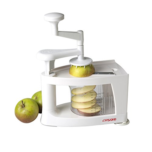 Cuisique Premium Spiralschneider inklusive 8 in 1 Häcksel-Reibe und Saftpresse - 3