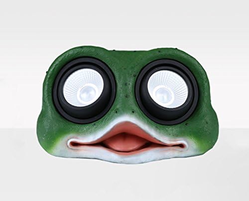 TMKOO LED solar light garden indoor and outdoor waterproof animal decorative light stone lamp suitable for garden, lawn, terrace (24*16*13cm) (Color : Frog spotlight)