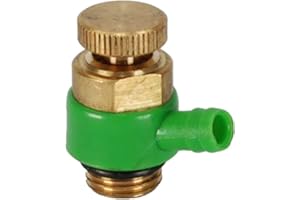 SCHLÖSSER ARMATUREN SCHLÖSSER Entleerungsventil mit O-Ring Oberfläche: Messing- Auslaufring: grün 1831 1-4''