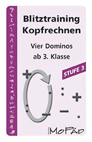 Preisvergleich Produktbild Blitztraining Kopfrechnen - Stufe 3: 3. und 4. Klasse