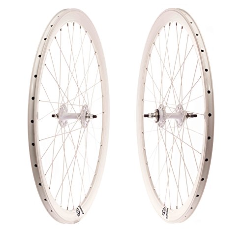 origin8 Juego Ruedas Fixie Flip/Flop 42mm Blancas