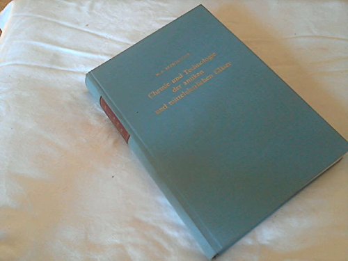 Preisvergleich Produktbild Chemie und Technologie der antiken und mittelalterlichen Gläser