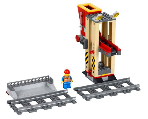Imagen 8 de LEGO City - Tren de carga rojo con pista