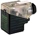 Produktbild Murr Elektronik Ventilstecker SVS Schwarz, Transparent SVS Pole:4 Inhalt: 1St.