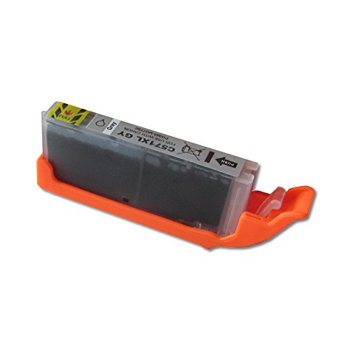 NMPrint 12 komp. XL Druckerpatronen für Canon Pixma MG7700 MG7750 MG7751 MG7752 MG7753 / Canon TS 8050 8051 8052 8053 9050 9055 ( Ersatz für Canon PGI-570BK CLI-571BK CLI-571C CLI-571M CLI-571Y CLI-571GR 2 x Black 2 x Photoblack 2 x Cyan 2 x Magenta 2 x Yellow 2 x Gray - 7
