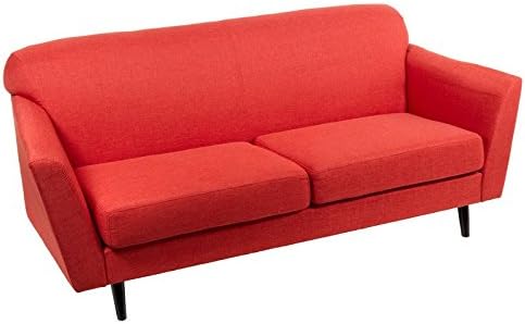 3 seater sofa Red Abbey