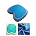 Produktbild QINAIDI Memory Foam Kissen für Bürostuhl, Autositz, Sitzen auf dem Boden, Rücken, Ischias, Steißbein und Steißbeinschmerzen zu lindern