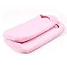 Pinkiou Softening Spa Gel Socks for Cracked Skin Moisturising Foot Care Exfoliating Dry Heel Booties Pedicure (Pink)