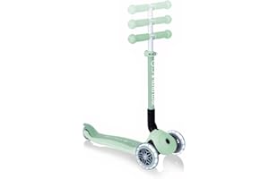 Globber Unisex Junior Foldable Lights Eco Scooter