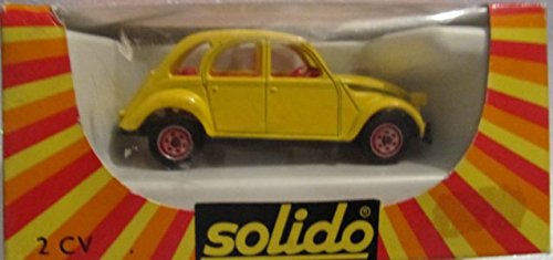 Preisvergleich Produktbild tuskerstore24 SOLIDO Metal - 1 / 43 - Citrön 2 CV, Gelb