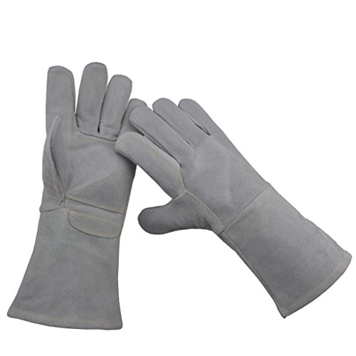 Preisvergleich Produktbild CN Schweißerhandschuhe Aus Leder. Abriebfest, Schnittfest, Stichfest