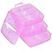 TRIXES 3 Tier Layer Craft Box Nail Art Makeup Storage Container