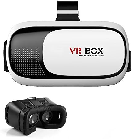 Galaxy360 VR Headset, VR Goggles 3D VR Glasses Virtual Reality Headset VR Box for iPhone and Android Smartphones