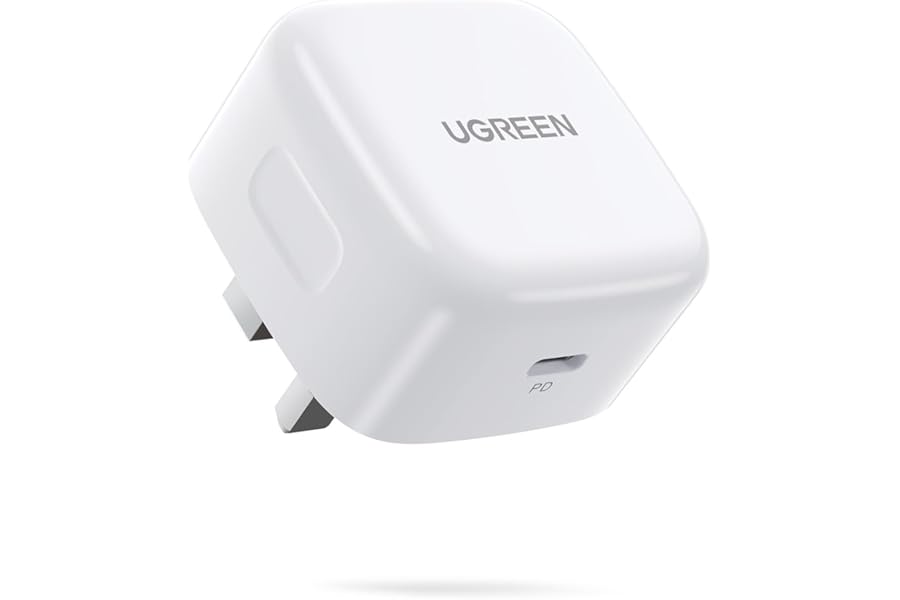 UGREEN iPhone 16 Pro Charger, USB C Charger, PD 20W Fast Type C Mobile Charger Adapter Plug, Smart Protection, Universal Trav
