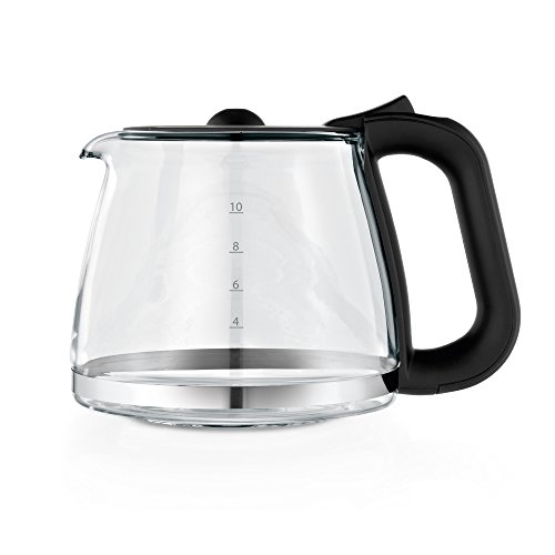 WMF BUENO Kaffeemaschine Glas, 10 Tassen, 1000 W, Aromaglaskanne, Warmhalteplatte, Tropfstopp, cromargan/silber - 3