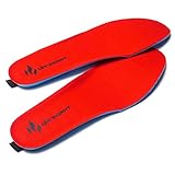 beheizbare thermosohlen In die Thermosohle integrierter 1800 mA Lithium-Ionen-Akku - sicher und umweltfreundlich, passend für sämtliche Schuhe - Schuheinlagen individuell anpassbar