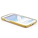 Produktbild Saxonia. Aluminium Bumper Samsung Galaxy Note 2 (GT-N7100) Ultra Slim Alu Case Rahmen (Schraubverschluss) Gold