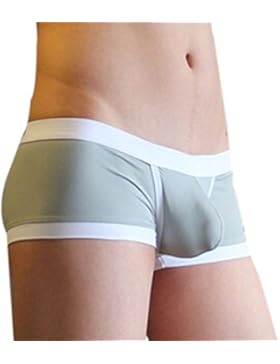 QIYUN.Z Herren Unterhose Beutel Ausbuchtung Unterwaesche Trunks Low Rise Boxershorts