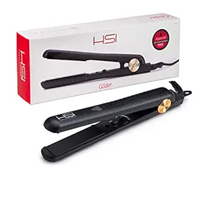 HSI PROFESSIONAL L 1 Ceramic Tourmaline Ionic Flat Iron Hair Straightener World Wide Dual Voltage 110 V 220 V (1