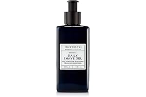 Murdock London Daily Shave Gel | Perfect for Quick, Everyday Shave | Made in England | 250ml