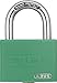 Produktbild ABUS Aluminium-Vorhangschloss "myLock" T65AL/40, grün, 54274