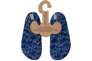 Slipstop Kinder Hausschuhe Badeschuhe BULLSHARK - navy