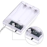 LED Foto Display Lichterkette mit Timer Funktion Warm Weiß 15 ft/4 - 8