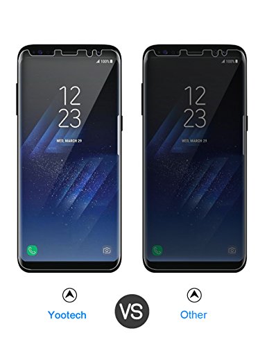 Galaxy S8 Protector de pantalla 2 Unidades Full cobertura no cristal Yootech LiQuidSkin Wet Applied anti-burbujas S8 plus de Samsung Galaxy HD claro caso pel cula amable - garant a de por vida reviews Galaxy S8 Protector de pantalla 2 Unidades Full cobertura no cristal Yootech LiQuidSkin Wet Applied anti-burbujas S8 plus de Samsung Galaxy HD claro caso pel cula amable - garant a de por vida