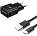 Produktbild Original Samsung EP-TA20EBE + EP-DW700CBE 2in1 in Schwarz für Samsung Galaxy S9 Plus+ Duos USB Typ-C Datenkabel Netzteil 2A Ampere 2000 mAh Ladegerät Aufladekabel Travel Charger USB Typ-C Bulk verpackt + gratis Zauberwölkchen® Display Cleaner zum reinigen Ihres Bildschirms