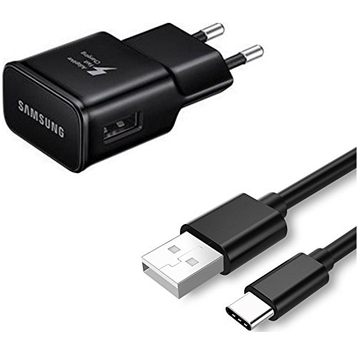 Original Samsung EP-dw700cbe ta20ebe   EP 2  en 1  en noir pour Samsung Galaxy S9  Plus   Duos C  ble de chargement C C  ble de donn  es Bloc d alimen