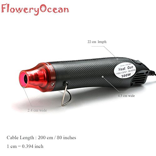 Embossing Heat Tool Mini Heißluftfön Temperatur Heißluftpistole Anwendung Professionelle DIY für Trocknen Farbe, Rubber Stamp, Heating Small Clay Works, CE-Zulassung - 3