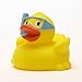 Produktbild DUCKSHOP I Schnorchel-Badeente blau I Quietscheente I L: 7,5 cm