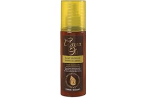 PRC XPEL MARKETING LTD Olio di argan Heat Defence Leave in Spray con olio di argan marocchino, 150 ml (3 x confezioni)