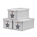 Produktbild Kids Concept Schuhbox 3-Set, Farbe:grau