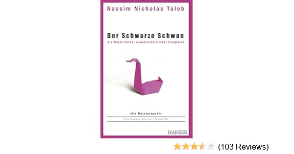 Der Schwarze Schwan Die Macht Höchst Unwahrscheinlicher