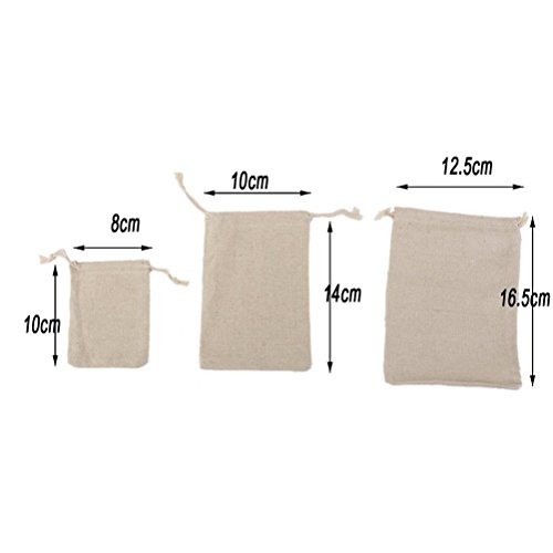 Tinksky 12,5 x 16,5 cm Geschenk-Taschen candy Geschenk Schmuck Taschen 10pcs - 8