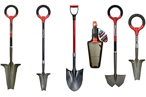 ROOTSLAYER VENTEO - Set Ultimate ROOTSLAYER VENTEO - Utensili da giardino multifunzione, facile da usare, acciaio al carbonio, manico a 360°