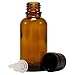 50 ml (1.69 Fl Oz) Amber Glass Bottle With Euro Dropper for Essential Oils (3 Bottles) RS.439.00