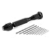 Produktbild Xcsource Mini Micro Aluminium Handbohrmaschine mit Keyless Chuck + 10pcs Twist Bohrer Bits Rotary Tools BI338