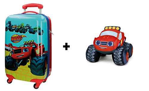 Preisvergleich Produktbild Blaze - Pack Trolleykoffer 55cm + Plüsch rot Blaze 21cm nylex